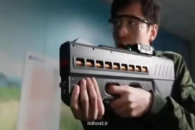 تفنگ الکترومغناطیسی چینی برای کنترل شورش