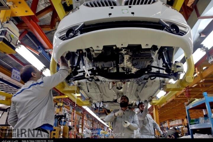رشد بیشتر از ۲۳ درصدی تولید انواع خودرو در نیمه نخست سال جاری